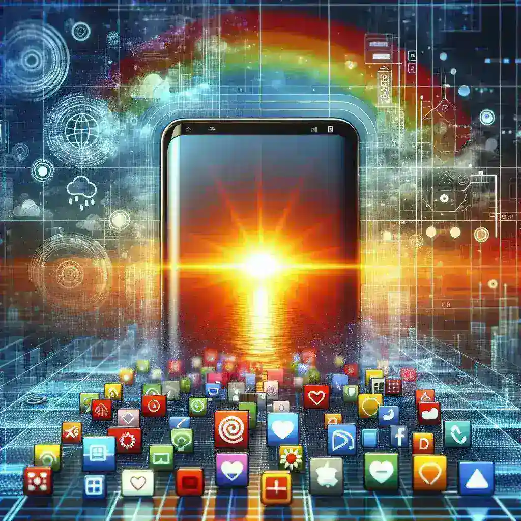 "Illustration of Tuta Mail's logo alongside an iPhone showcasing the new default app settings, highlighting the impact of the lawsuit on iOS app defaults and user choices."