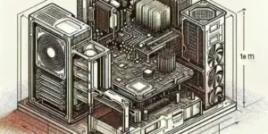 "Diagram illustrating the 18A process benefits for AI thermal headroom in compact build designs, showcasing thermal efficiency and enhanced performance in small form factor electronics."