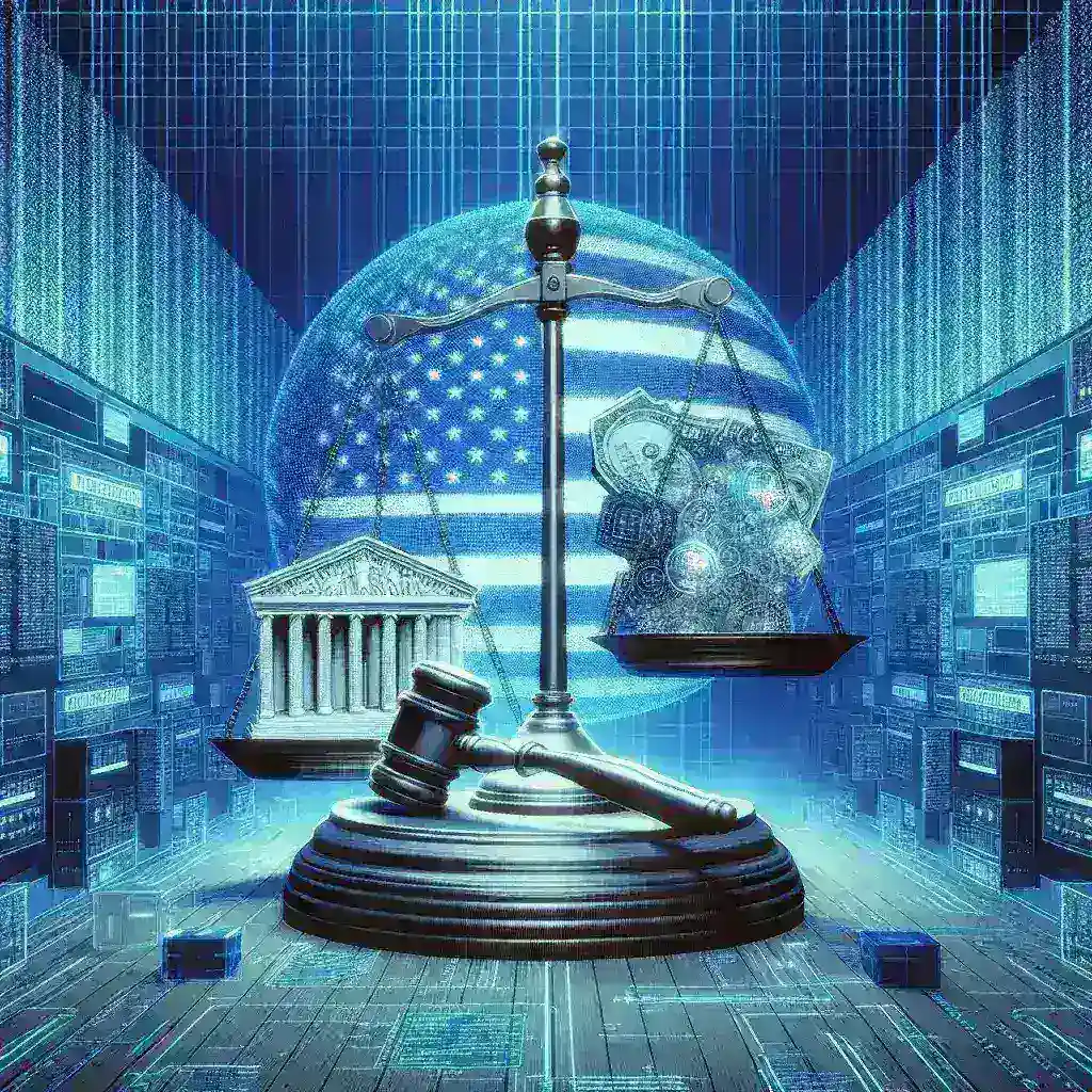 "Infographic illustrating FTC enforcement challenges and compliance strategies for U.S. platforms under the TAKE IT DOWN Act, highlighting key regulations and industry responses."