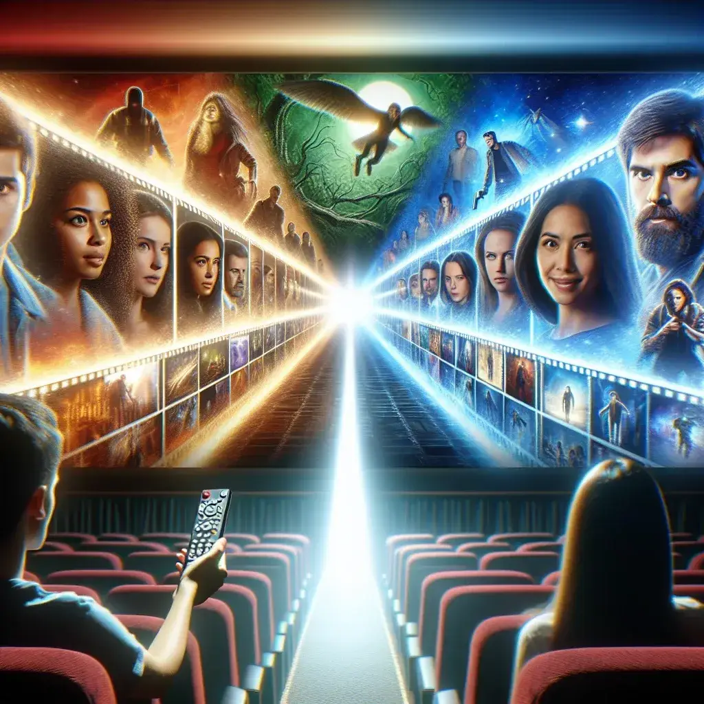 "Interactive Choose-Your-Own-Ending Movies Announced by Amazon Studios - Image showcasing a dynamic scene from a digital film with multiple branching storylines and viewer engagement options."