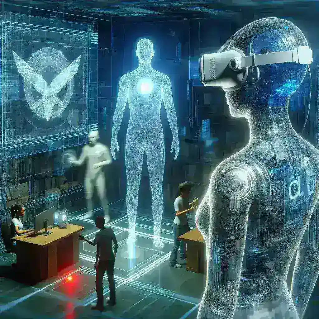 "AI moderation system in virtual reality demonstrating Meta's new tools for preventing harassment on U.S. platforms"